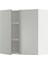 Mutfak Duvar Dolabı, Havstorp Açık Gri, 80X80 Cm, 2 Kapaklı 1