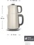 Şık ve Fonksiyonel 2'li Çelik Çay Makinesi, Modern Tasarım ve Kullanım Kolaylığı 2