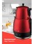 Kırmızı Geniş Kapasiteli 2200W Paslanmaz Çelik Çay ve Su Isıtıcı 4