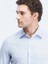Mavi Slim Fit Dokuma Klasik Pamuk Karışımlı Gömlek 8