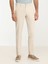 Bej Dokuma Slim Fit Casual Pamuk Karışımlı Pantolon 5