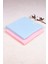 ® Müslin Örtü Bebek Çocuk 2'li Set Pembe - Mint Yeşili Renk 2 Katlı %100 Organik Pamuk 110X110 cm 1