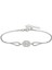 925 Ayar Gümüş Rodyum Oval Baget Bileklik T6575 (599599) 1