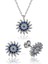 925 Ayar Gümüş Güneşli Nazar Set ST1160102 (599599) 1