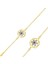 925 Ayar Gümüş Gold Sarı Yaşam Çiçeği Bileklik BR0460329 (599599) 2