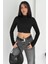 Kadın Fermuarlı Crop Ceket – Dinamik & Modern Stil 1