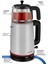 2200W Xl Paslanmaz Çay ve Su Isıtıcı, Cam ve Çelik Tasarım 6