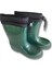 Konçlu Peluşlu Kadın Yağmur Çizmesi 36-40 Koyu Yeşil 3