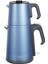 Renkli Çay Makinesi 1.8 Litre, Şık ve Kullanışlı, Mavi 1