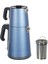Renkli Çay Makinesi 1.8 Litre, Şık ve Kullanışlı, Mavi 4