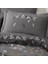 Mulvxurg URG02 Çift Kişilik Poplin Premium Nakışlı Nevresim Lidia Gri (Mulvix) 3