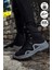 Siyah Füme Combat Gtx Waterproof Fermuarlı Bot 2