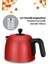 Kırmızı Paslanmaz Çelik Çay ve Su Isıtıcı, Pratik ve Şık Tasarım 2