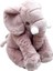 420307 Peluş Beyaz Dişli Pembe Küçük Fil 2