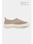 Space Koyu Bej Hakiki Süet Bağcıklı Casual Sneaker Kadın Ayakkabı 3