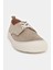 Space Koyu Bej Hakiki Süet Bağcıklı Casual Sneaker Kadın Ayakkabı 4