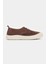 Space Kahve Hakiki Süet Bağcıklı Casual Sneaker Kadın Ayakkabı 1