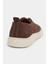 Space Kahve Hakiki Süet Bağcıklı Casual Sneaker Kadın Ayakkabı 5
