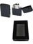 Zeroshop Çakmak Parlak Siyah Zippo Benzinli Çakmak Cep Boy Doldurulabilir 3