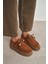 Jewel Taba Süet Hakiki Deri Bağcık Detay Kadın Ayakkabı 2