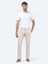 Taş Düz Dokuma Slim Fit Casual Pamuk Karışımlı Pantolon 5
