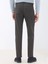 Kahverengi Dokuma Slim Fit Casual Pamuk Karışımlı Pantolon 10