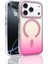Apple iPhone 17 Pro Kılıf M-Safe Şarj Özellikli Transparan Renk Geçişli Redclick Toros Kapak 1