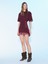Studio SS6008 Bordo Elbise 1