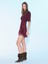 Studio SS6008 Bordo Elbise 2