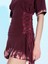 Studio SS6008 Bordo Elbise 3