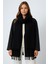 Unisex Puffy Düz Renk Şal Atkı 1