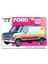 1108M 1/25 Ölçek, 1977 Ford Cruising Van, Plastik Kamyonet Maketi 1