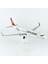 028 1/100 Ölçek, Thy A321 Yolcu Uçağı, Sergilemeye Hazır Plastik Standlı Model 1