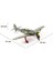 QD181 1/48 Ölçek, Focke-Wulf 190 D 9, Sergilemeye Hazır Savaşl Uçağı Modeli 5