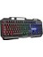 Msa-Shop Işıklı Oyuncu Q Klavye Mouse Seti Siyah Gaming Oyuncu Klavye 5