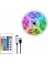Msa-Shop 10M Şerit LED Iç Me Renkli Rgb Şerit LED Kumandalı 4