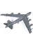 12622 1/144 Ölçek, Usaf B-52H 20TH Bs (Buccaneers) Bombardıman Uçağı , Plastik Maketi 4