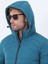 Petrol Regular Fit Kapüşonlu Casual Dokuma Mont 10