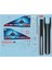 DBT-01378 1/48 Ölçek, Rf-4e Terminator Işık Projesi Özel Boyama Decal Set Kırmızı, Dekal Çıkartma 3