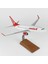 025 1/100 Ölçek, Corendon Airlines B737-800 Yolcu Uçağı, Sergilemeye Hazır Ahşap Standlı Model 1