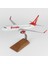 025 1/100 Ölçek, Corendon Airlines B737-800 Yolcu Uçağı, Sergilemeye Hazır Ahşap Standlı Model 2