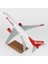 025 1/100 Ölçek, Corendon Airlines B737-800 Yolcu Uçağı, Sergilemeye Hazır Ahşap Standlı Model 3