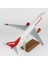 025 1/100 Ölçek, Corendon Airlines B737-800 Yolcu Uçağı, Sergilemeye Hazır Ahşap Standlı Model 4