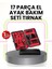 Kompakt ve Şık Tasarımlı 17 Parça Bakım Seti 1