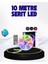 Bluetooth Kontrollü Smart Şerit LED 10M Sese Duyarlı Rgb Aydınlatma 1