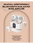 Kulakiçi Bluetooth Kulaklık V5.3 – 4’lü Set, Dijital Ekranlı, Gürültü Engelleme 1
