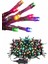 Ledli Fişli LED Dekor Lambası 5m Rgb Yılbaşı Ağacı Işığı 4