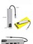 USB Type-C Hub Dönüştürücü Çevirici Çoklayıcı Macbook Çevirici 8 Portlu 4