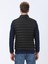 Kahverengi Regular Fit Dik Yaka Casual Dokuma Spor Yelek 8