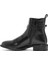 Kadın Siyah Fermuarlı Tokalı Bot 25WFE400418 2